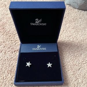 Swarovski starfish earring studs